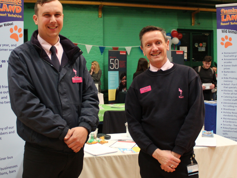 Flamingo Land staff at York Jobs Fair